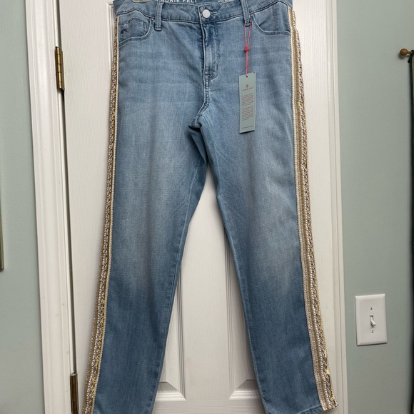 Laurie Felt Classic Girlfriend Jeans. 28” inseam and 34.5 loose waist - Picture 1 of 12
